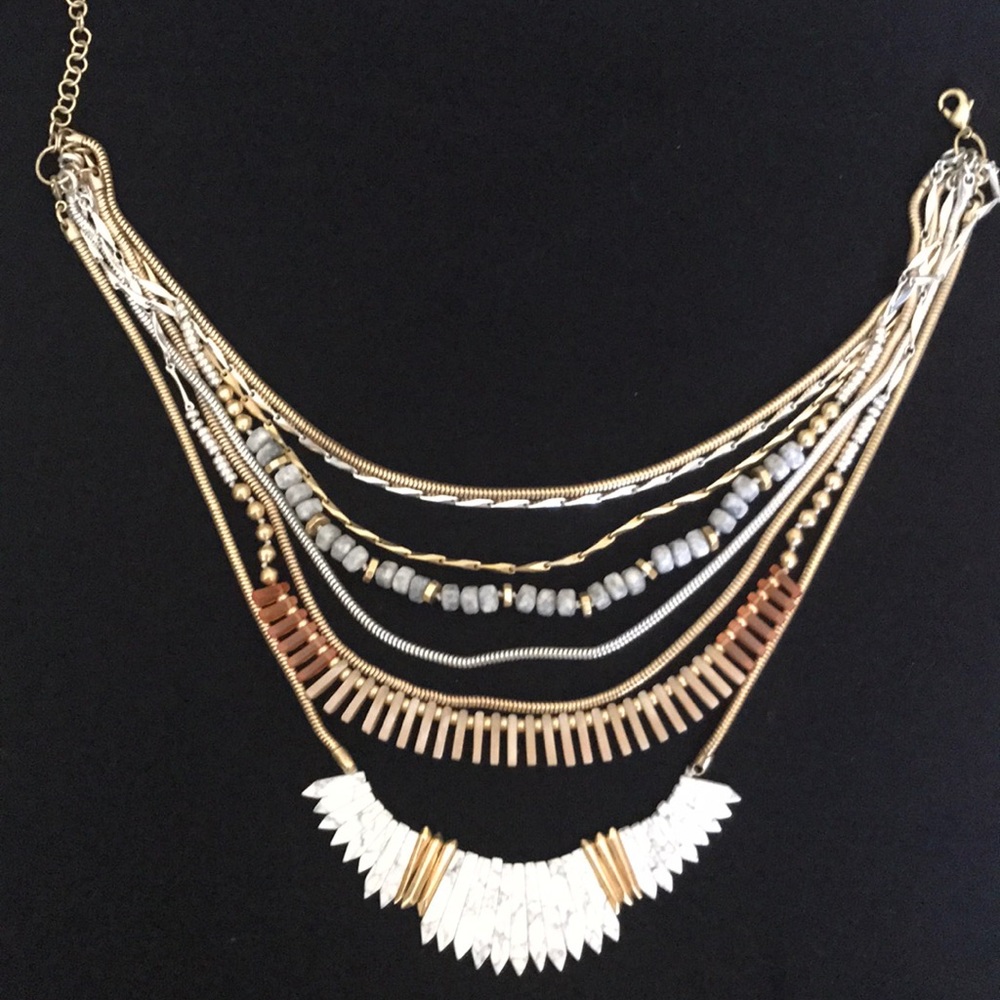 Stella and Dot Ezra Statement necklace